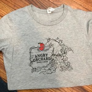 Angry orchard bar shirt.